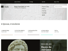 Tablet Screenshot of museoarqueologicodeyecla.org